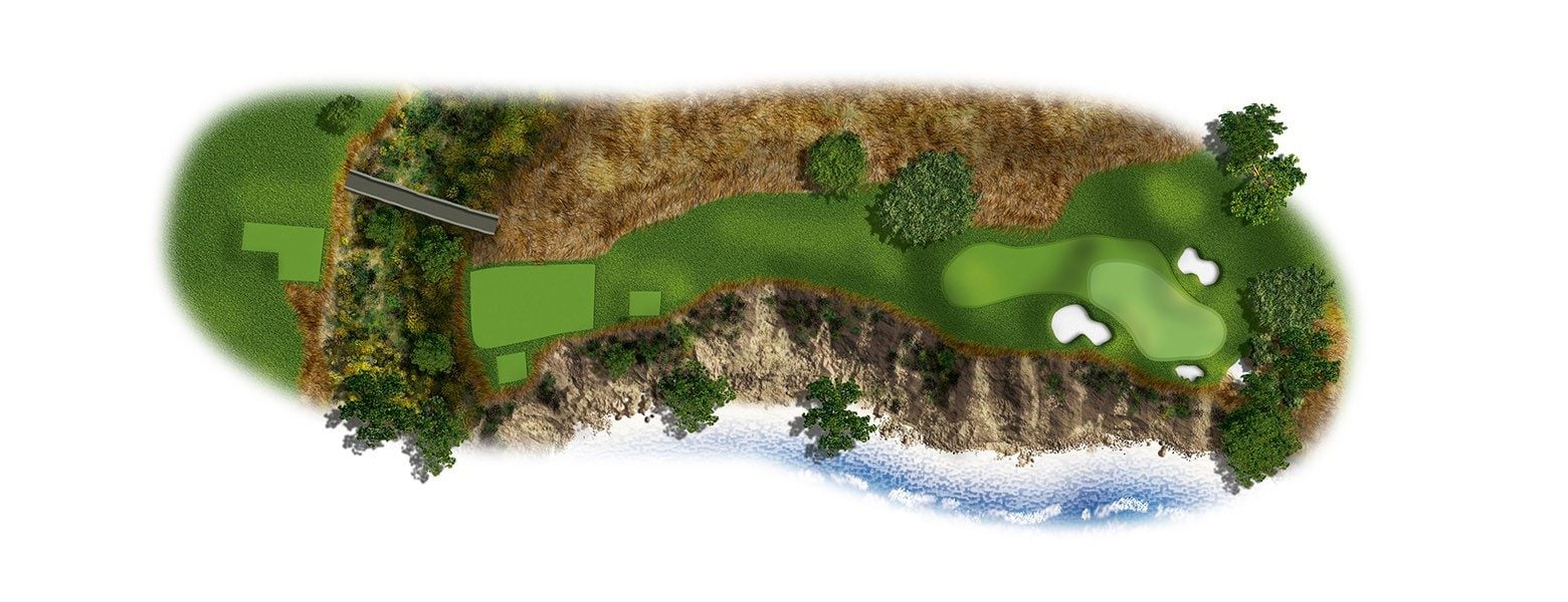 Pebble Beach Golf Layout Map