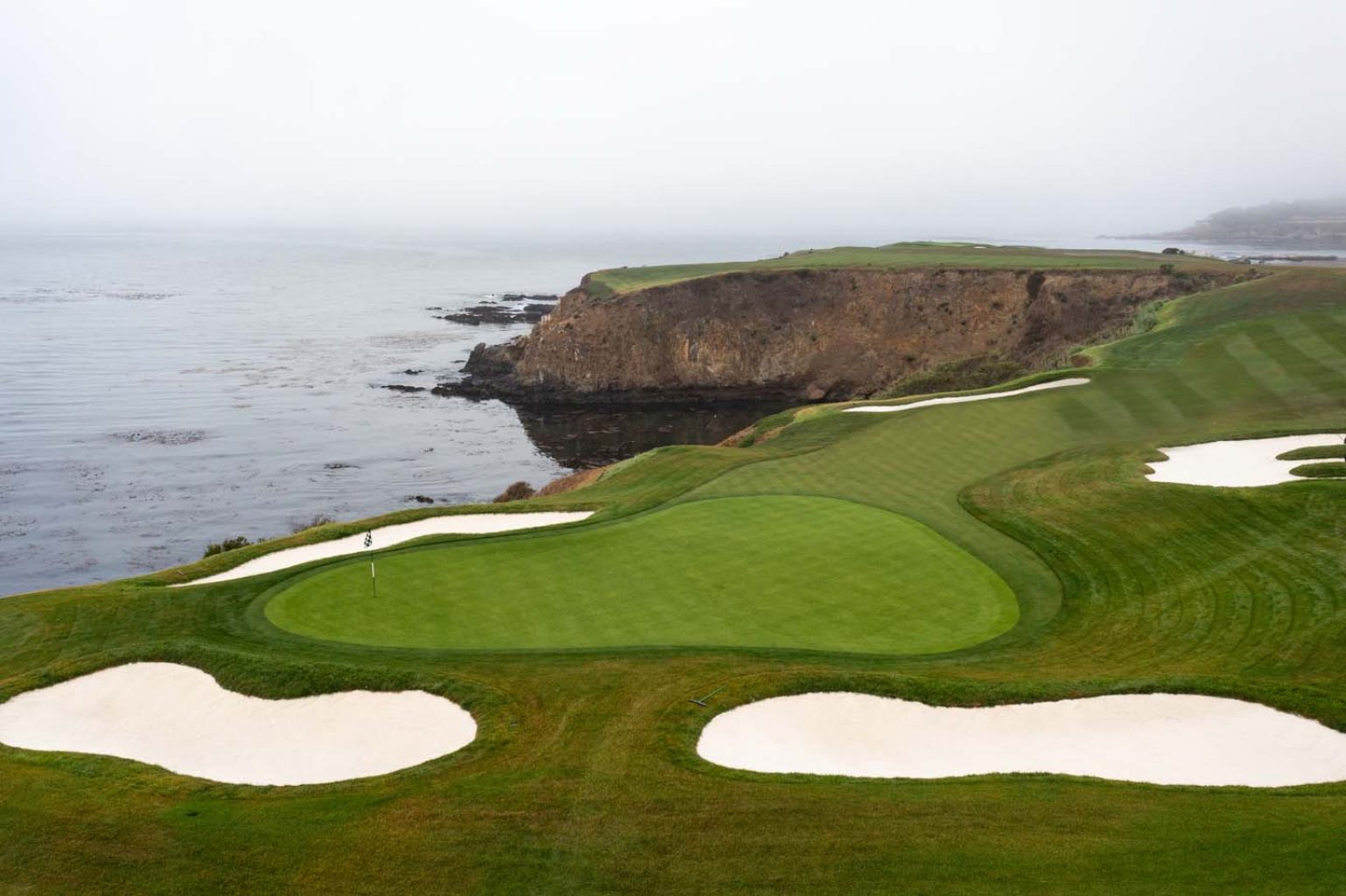 Pebble Beach Reopens Restored 8th Green