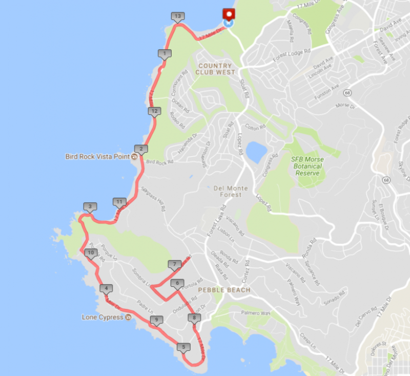 The Half Marathon at Pebble Beach: A Tour of the Course