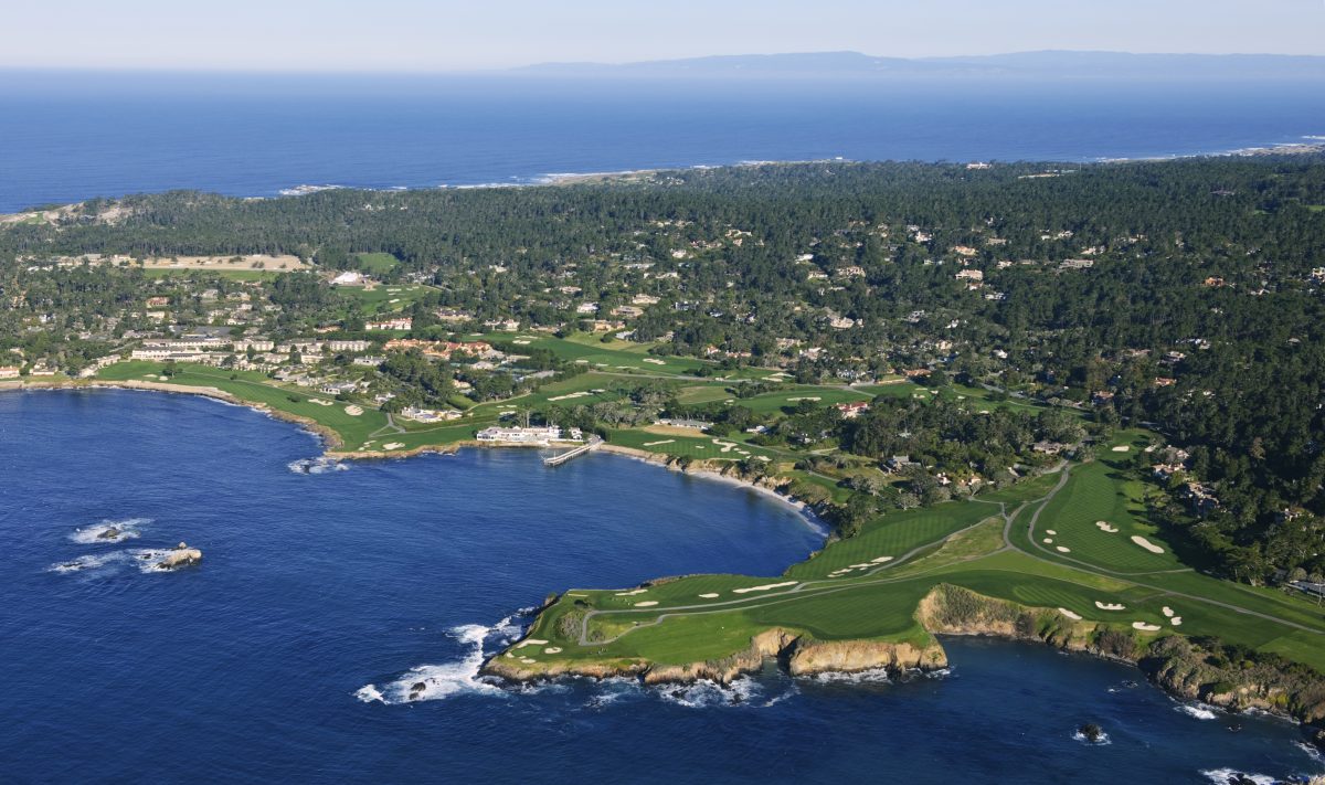 10 Things You Think About When You See Pebble Beach From the Sky