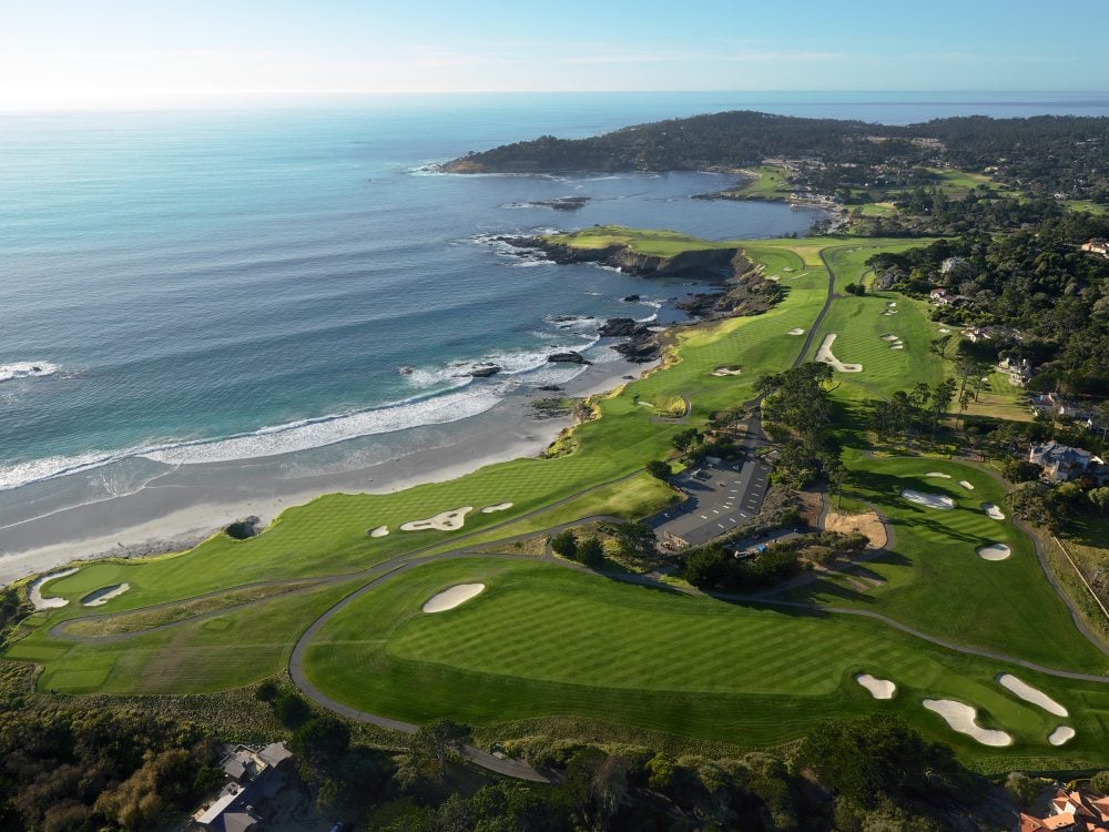 10 Things You Think About When You See Pebble Beach From the Sky